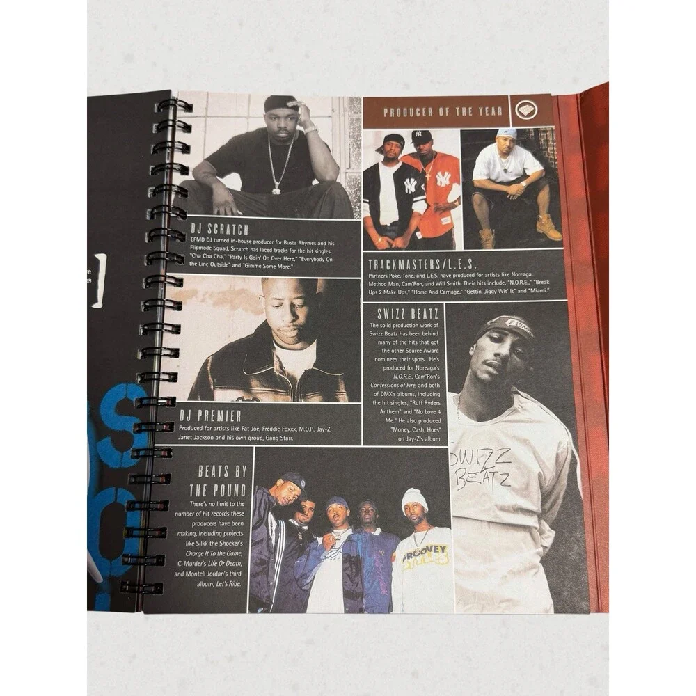 THE SOURCE 1999 HIP HOP AWARDS OFFICIAL SHOW PROGRAM - IMPOSSIBLE TO FIND